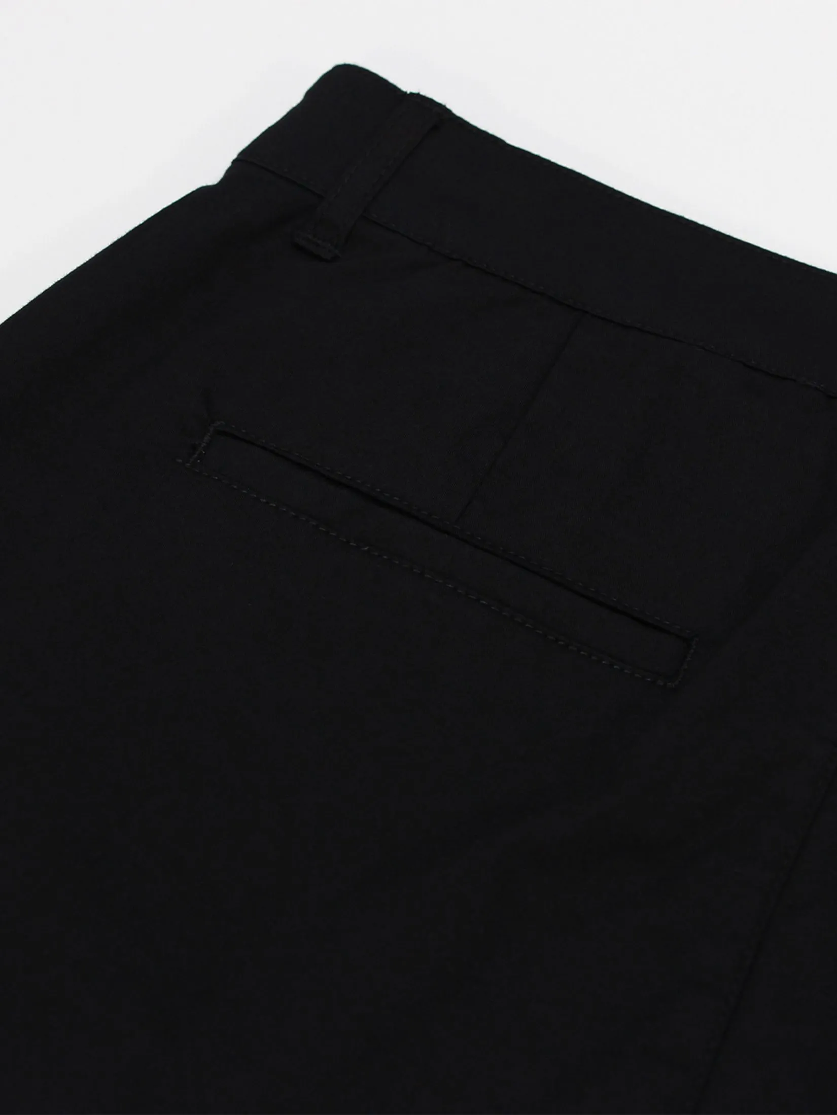 GIORDANO Women's Regular Khakis Audrey Pants (180° Elastic Waist) Signature Black