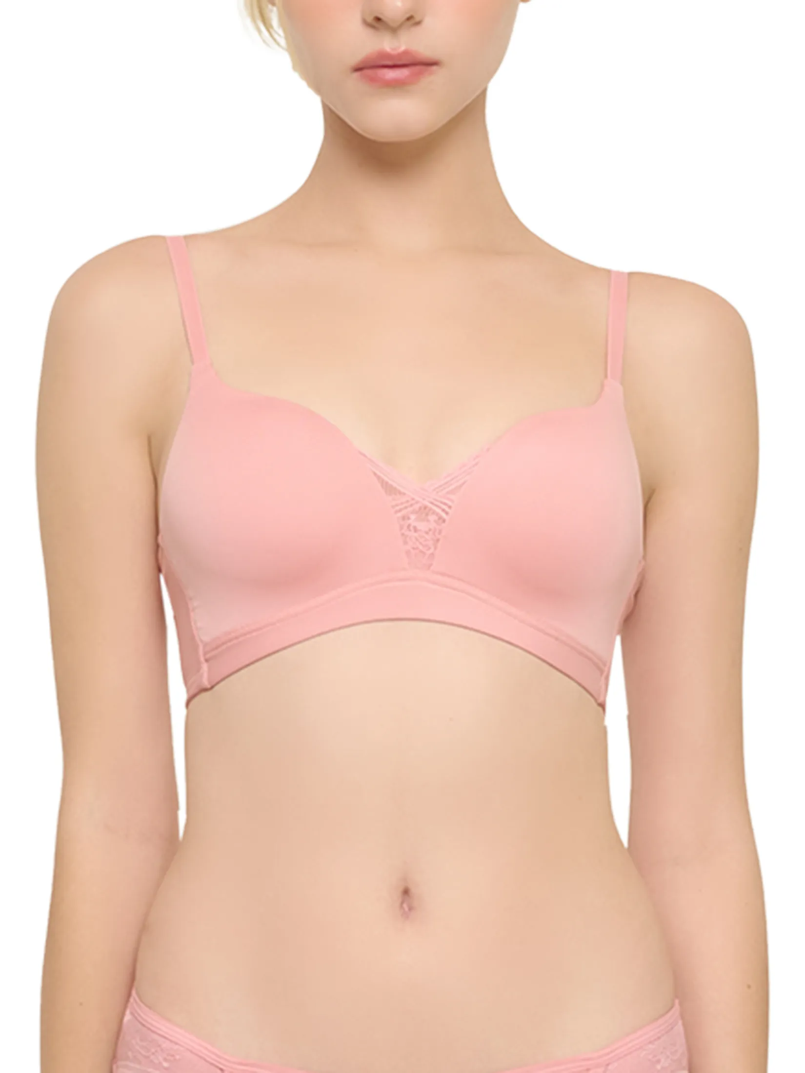 WACOAL Wacoal Cool Innovation Wireless Bra Pink