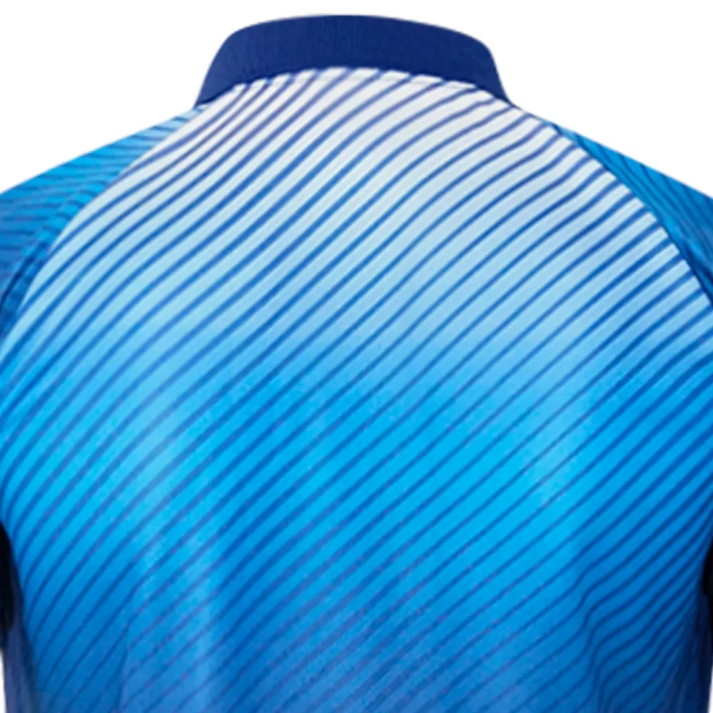 FUTBOLX Team 2025 Men Football Polo Shirt Blue - FU635AP377EOTH
