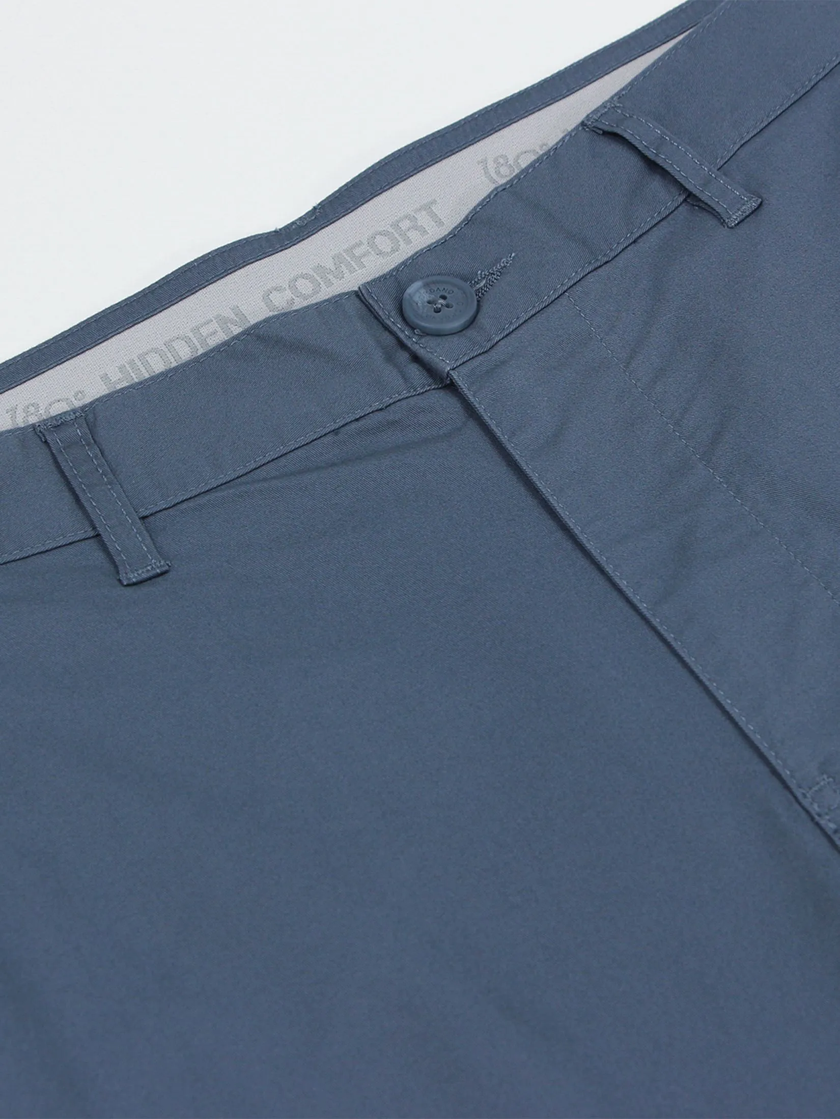 GIORDANO Men's Slim Taper Shorts (180° Elastic Waist) Neptune blue