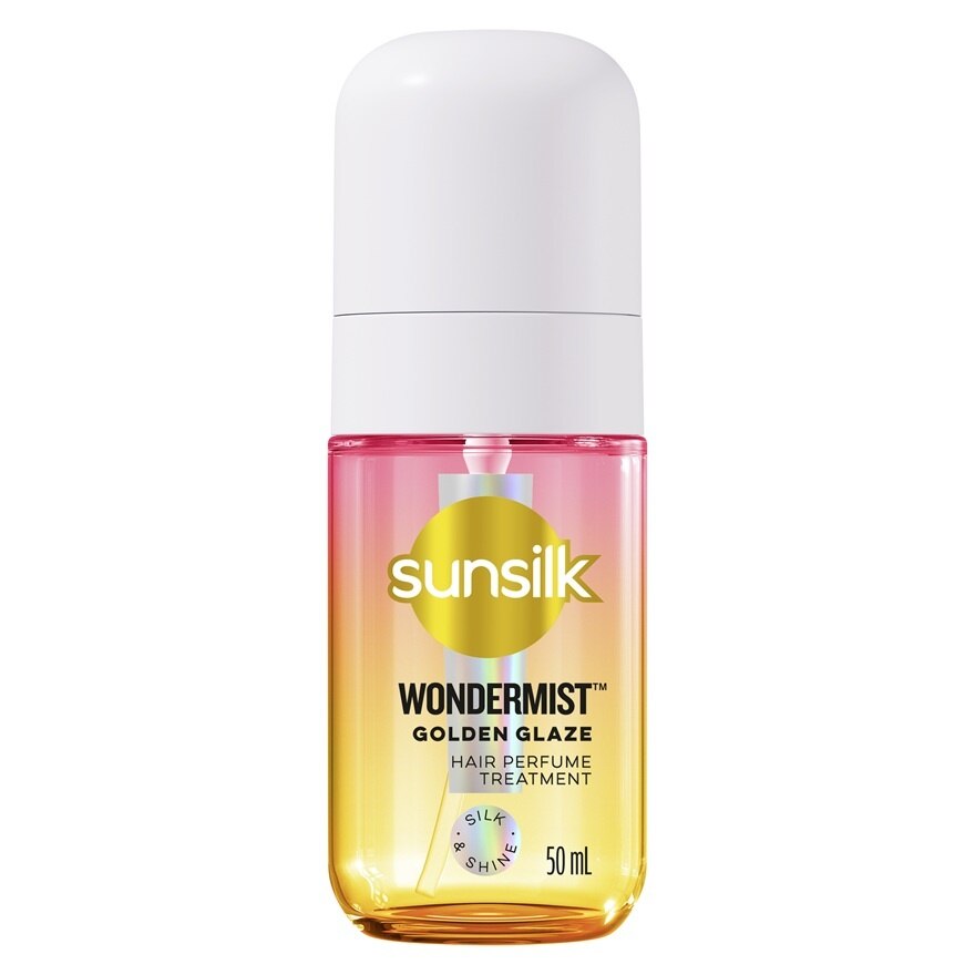 Sunsilk Hair Perfume Treatment Wondermist Golden Glaze 50 Ml. - Yellow