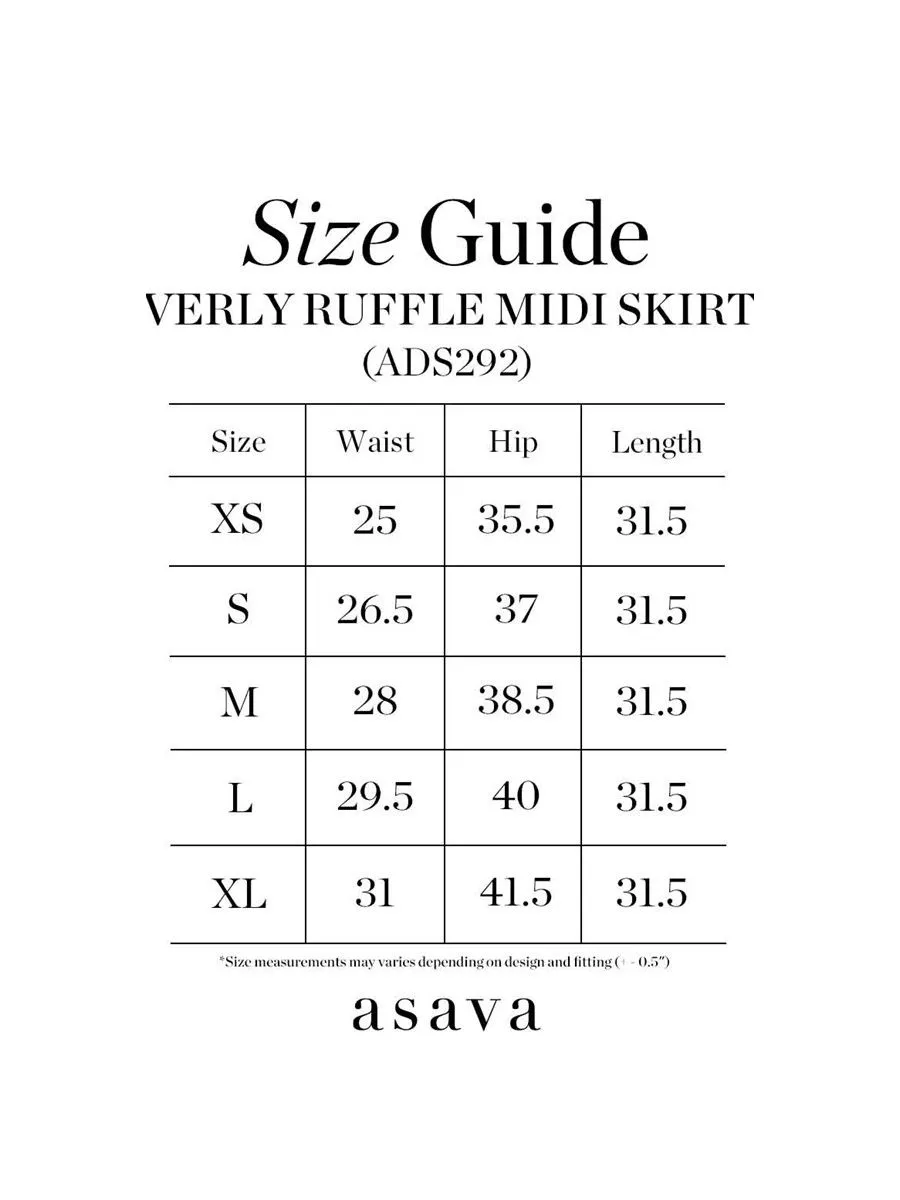 ASAVA ( SS24 )Everly Ruffle Women Midi Skirt Blush