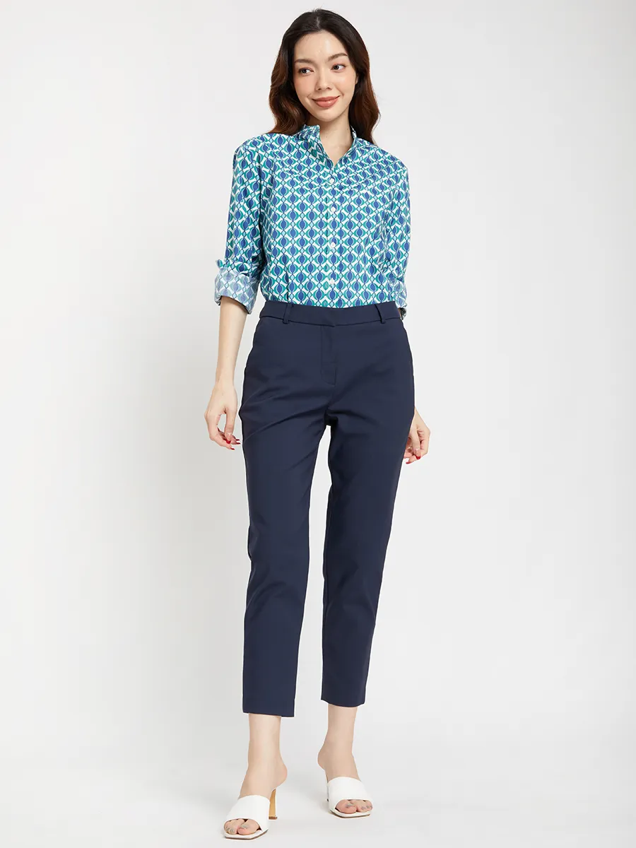 ALUMNUS Women Shirt Long Sleeve Printed