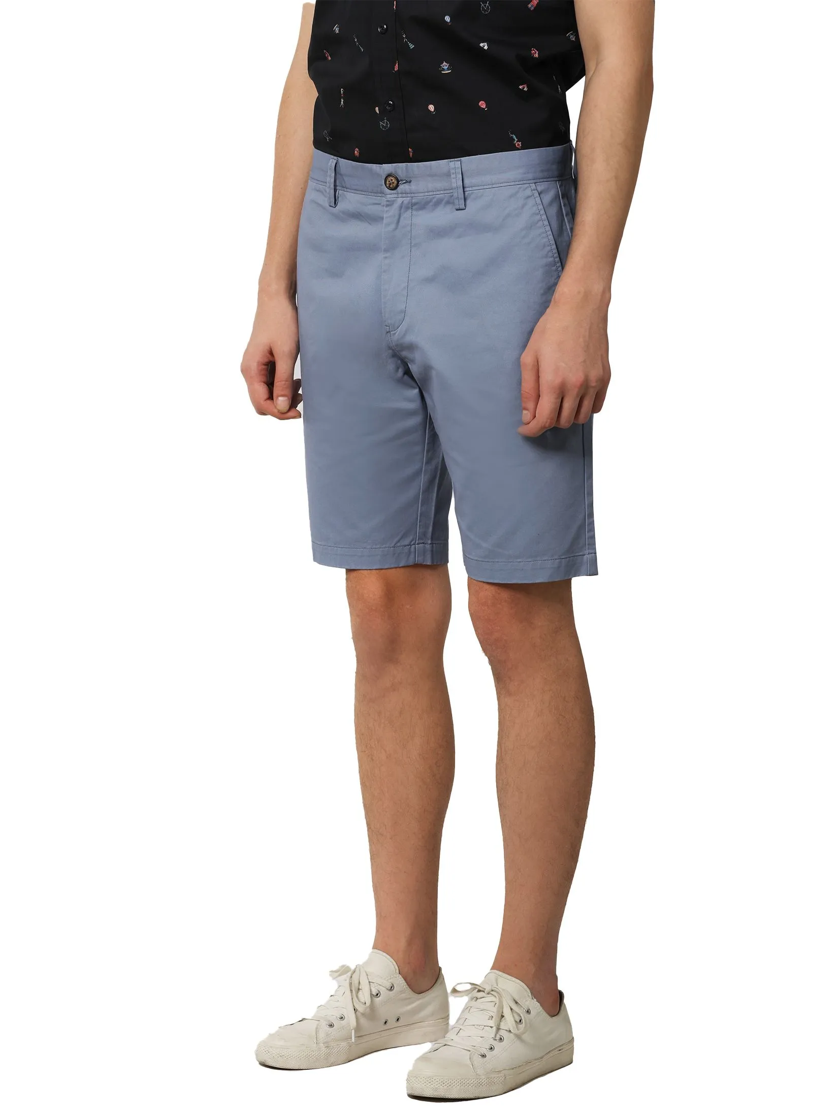JOHN HENRY Men's Shorts (Slim Fit) MERRIMENT Blue