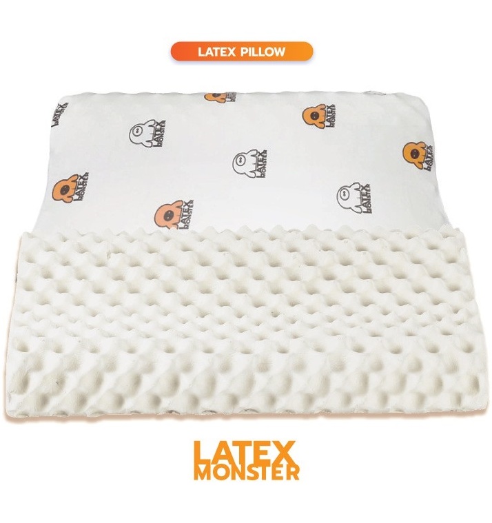 Латексная массажная эргономичная подушка от храпа