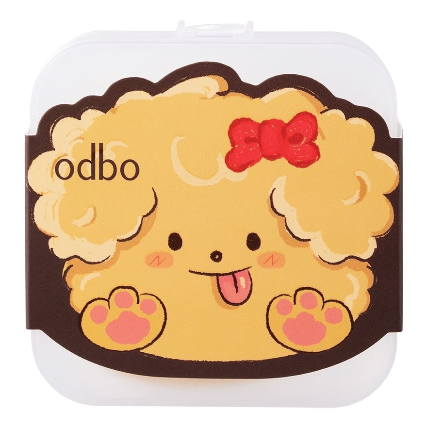 Odbo Fluffy Friends Air Cushion Puff 1pcs. 01 Golden Pup