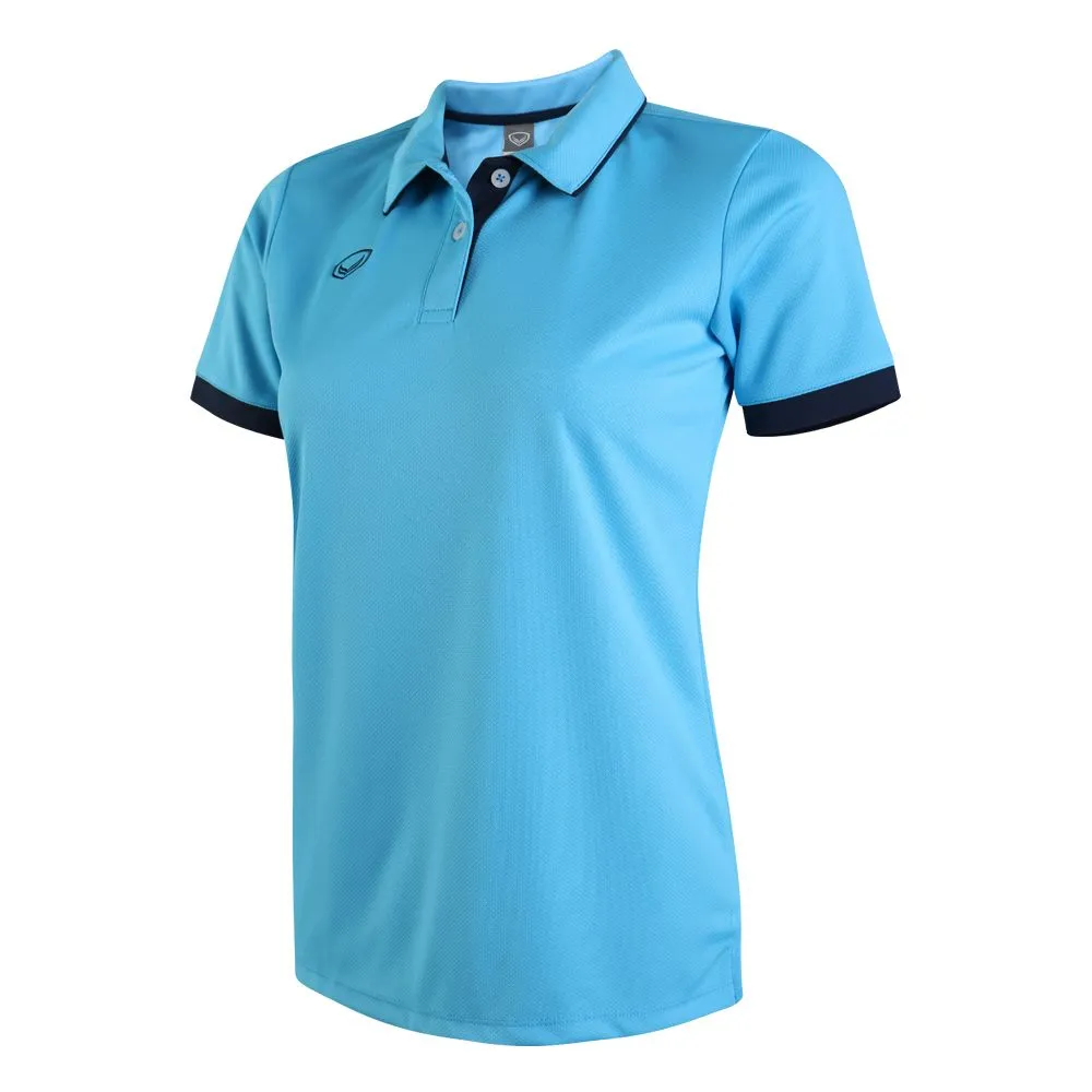 GRAND SPORT Light blue Women's polo shirt (012782)