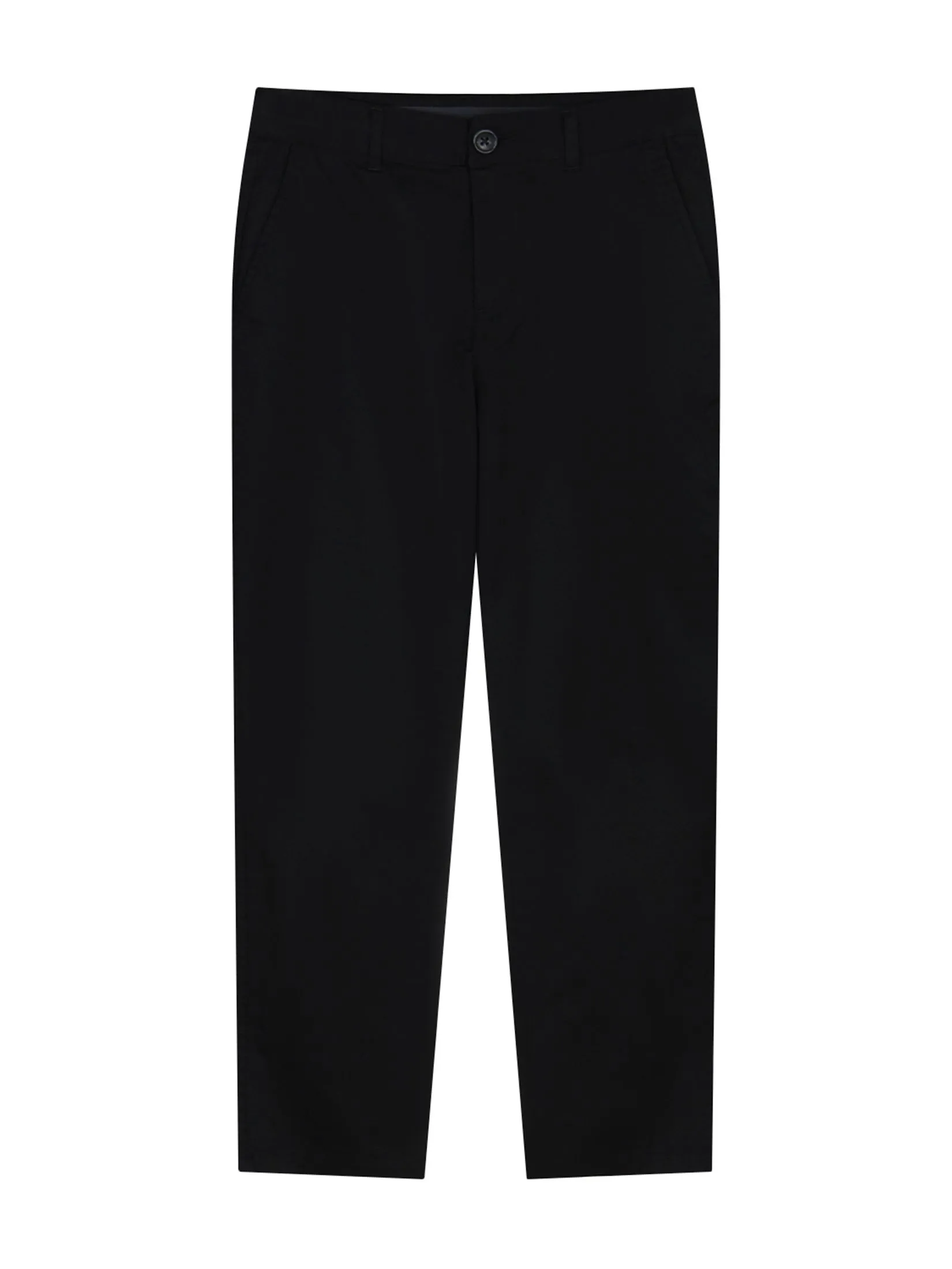 GIORDANO Women's Regular Khakis Audrey Pants (180° Elastic Waist) Signature Black