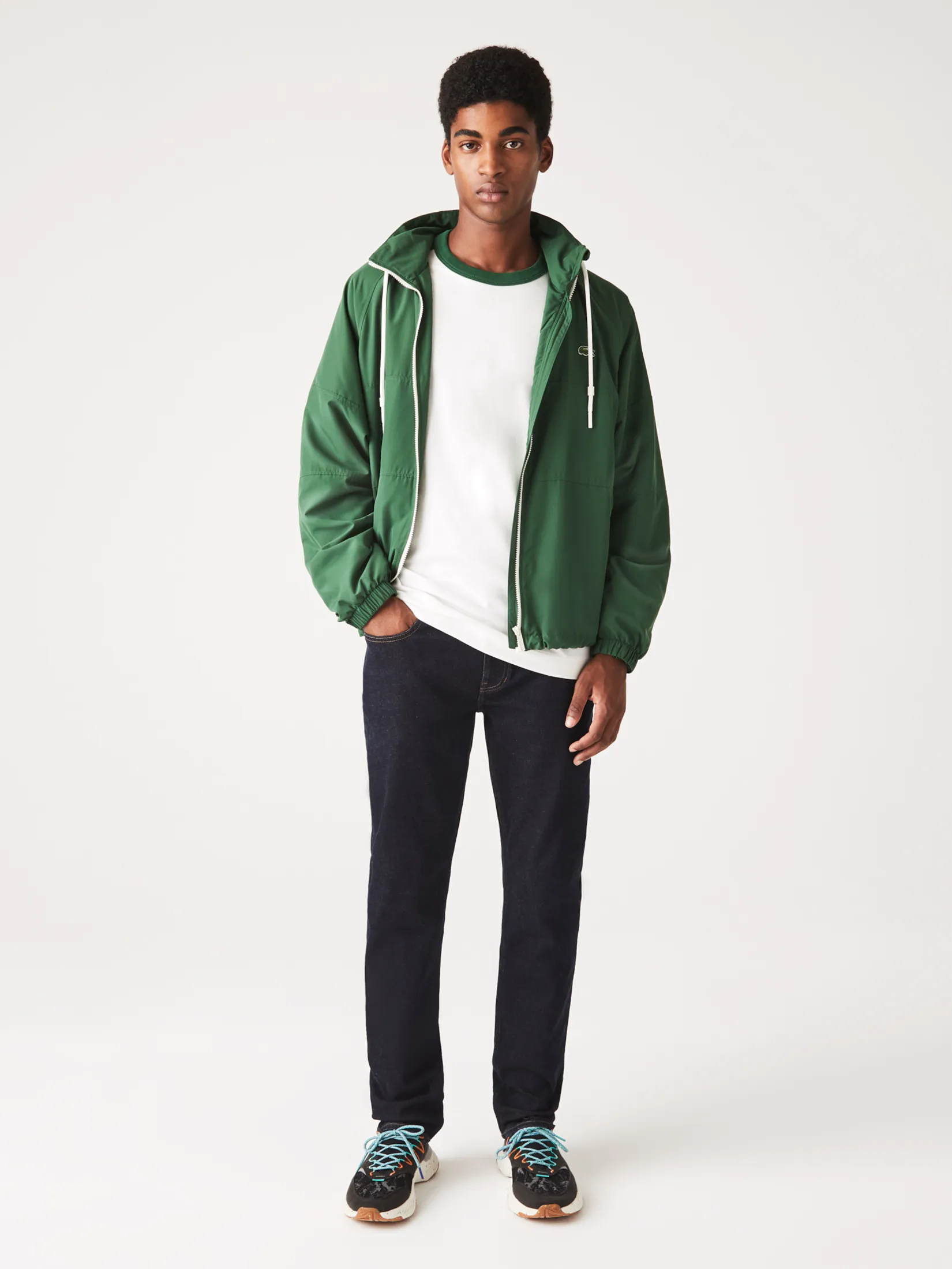 LACOSTE Men’s Lacoste Stretch Denim 5-Pocket Jeans Blue