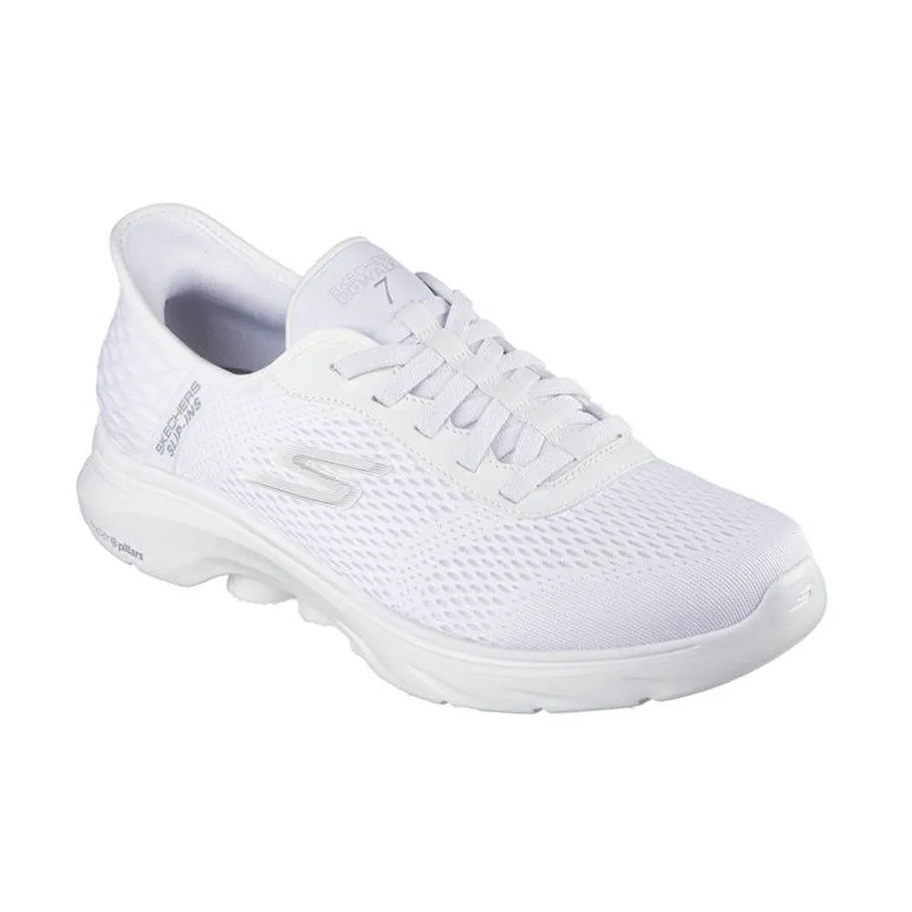 SKECHERS Men Training Shoes Slip-ins®: GO WALK 7™ - Free Hand 2 White - SK108SH804EGTH