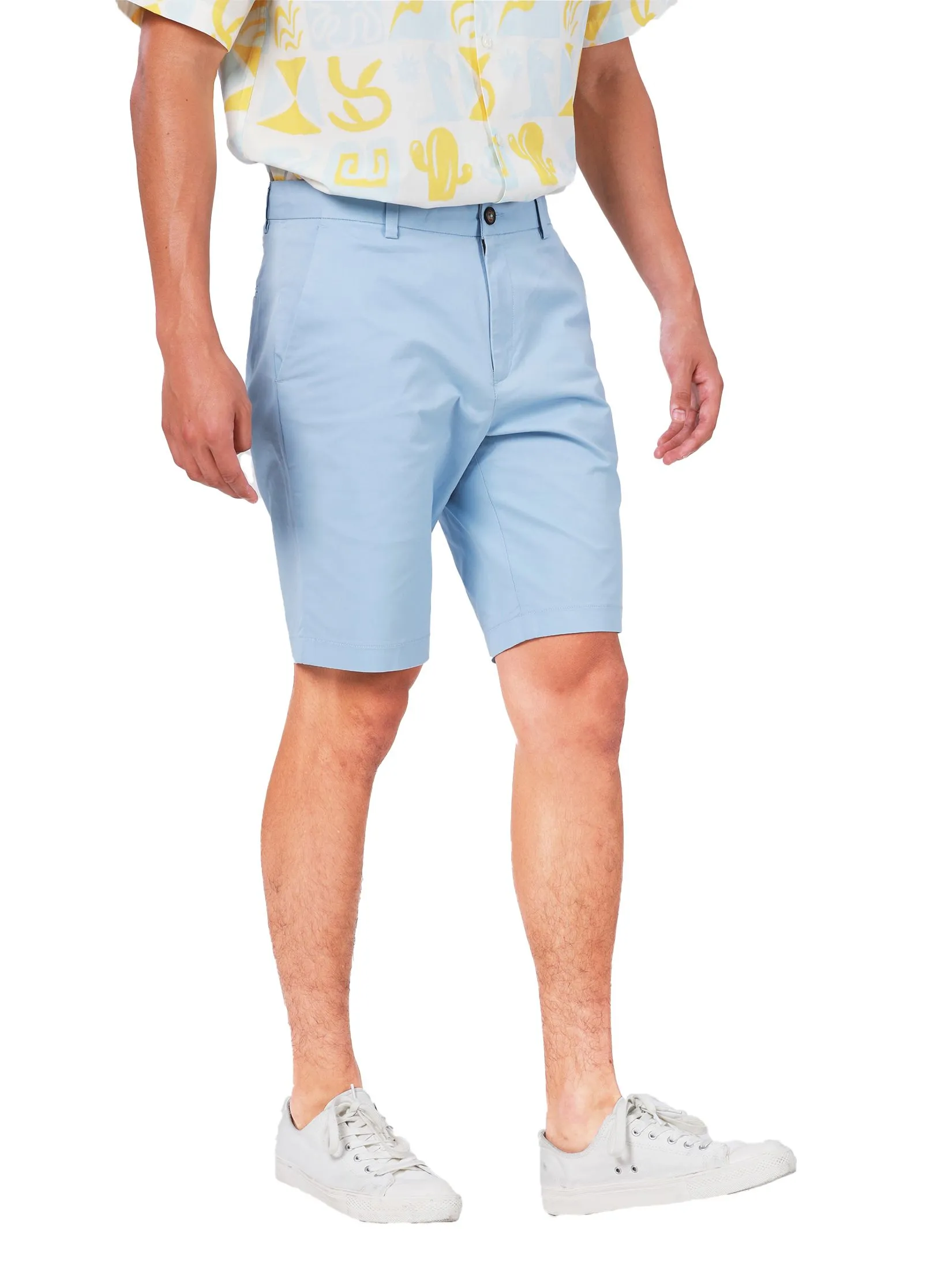 JOHN HENRY Men's Shorts (Slim Fit) REJUVENATE VACATION Blue