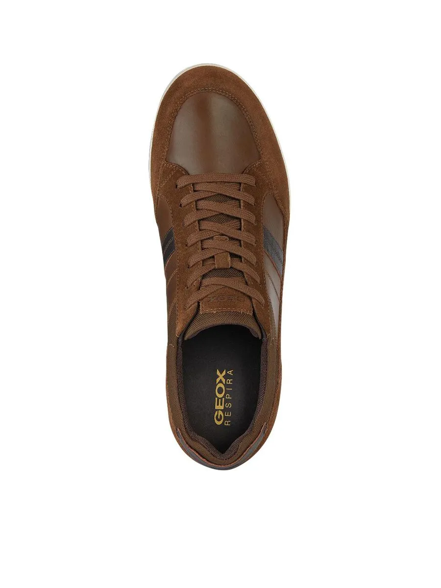 GEOX Men Sneaker U Renan LT Brown