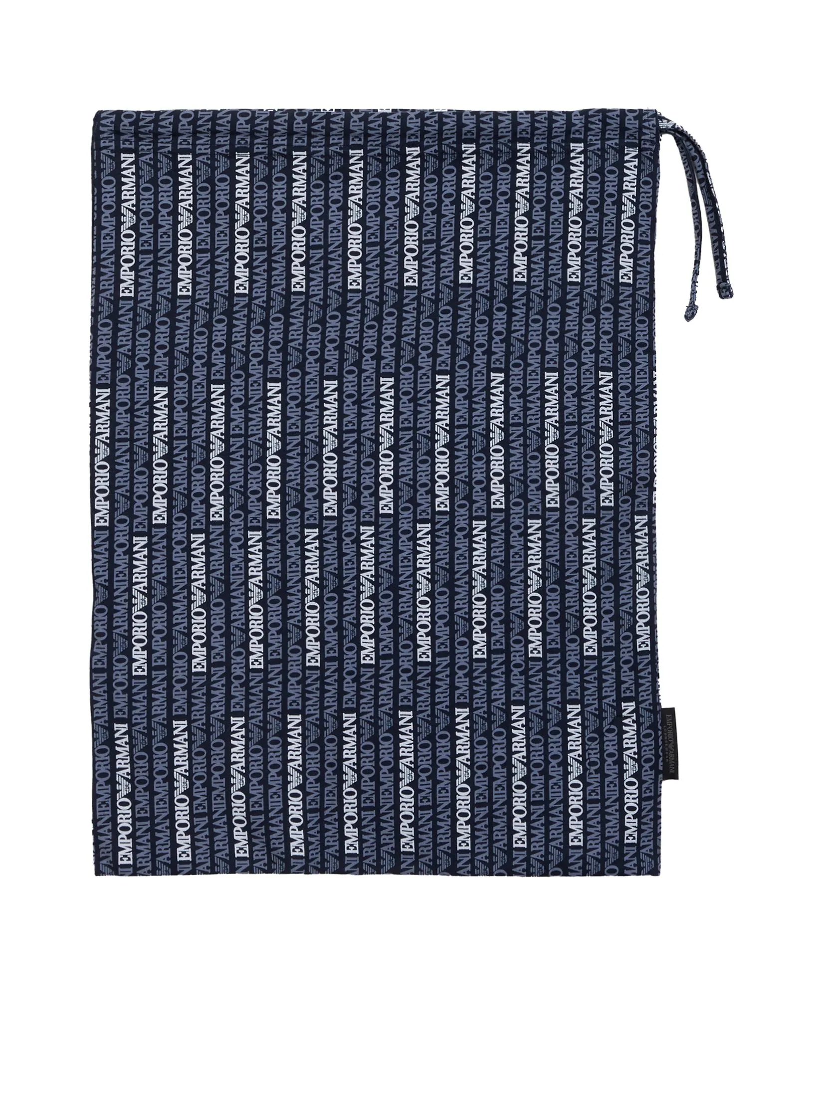 EMPORIO ARMANI Men Pyjamas Set T-Shirt + Shorts FW25 MB310 Ar.Blu/Ea Lettering Hori