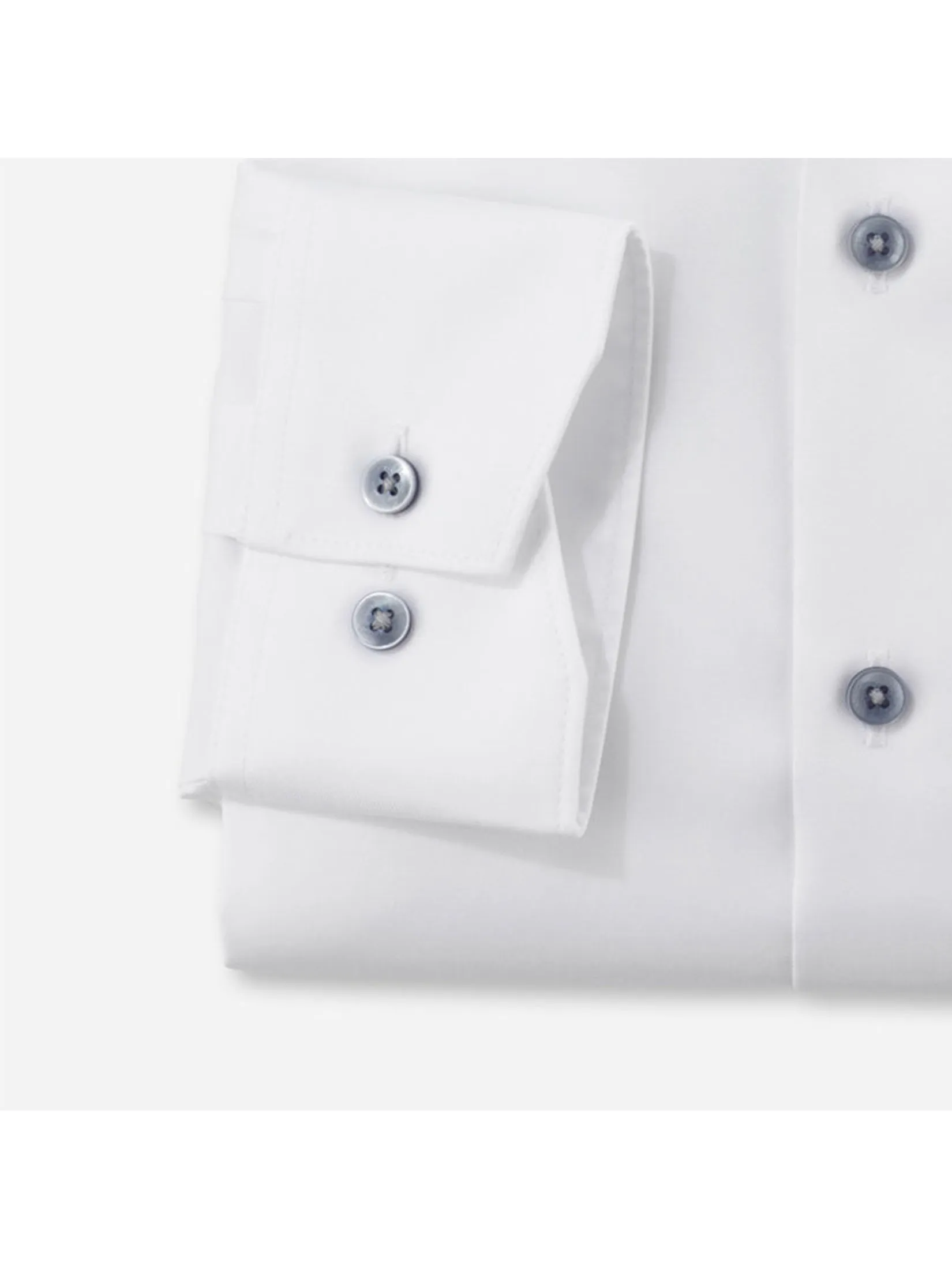 OLYMP MEN S SHIRT LONG SLEEVES BUSINESS SHIRT MODERN FIT EASY IRON WHITE