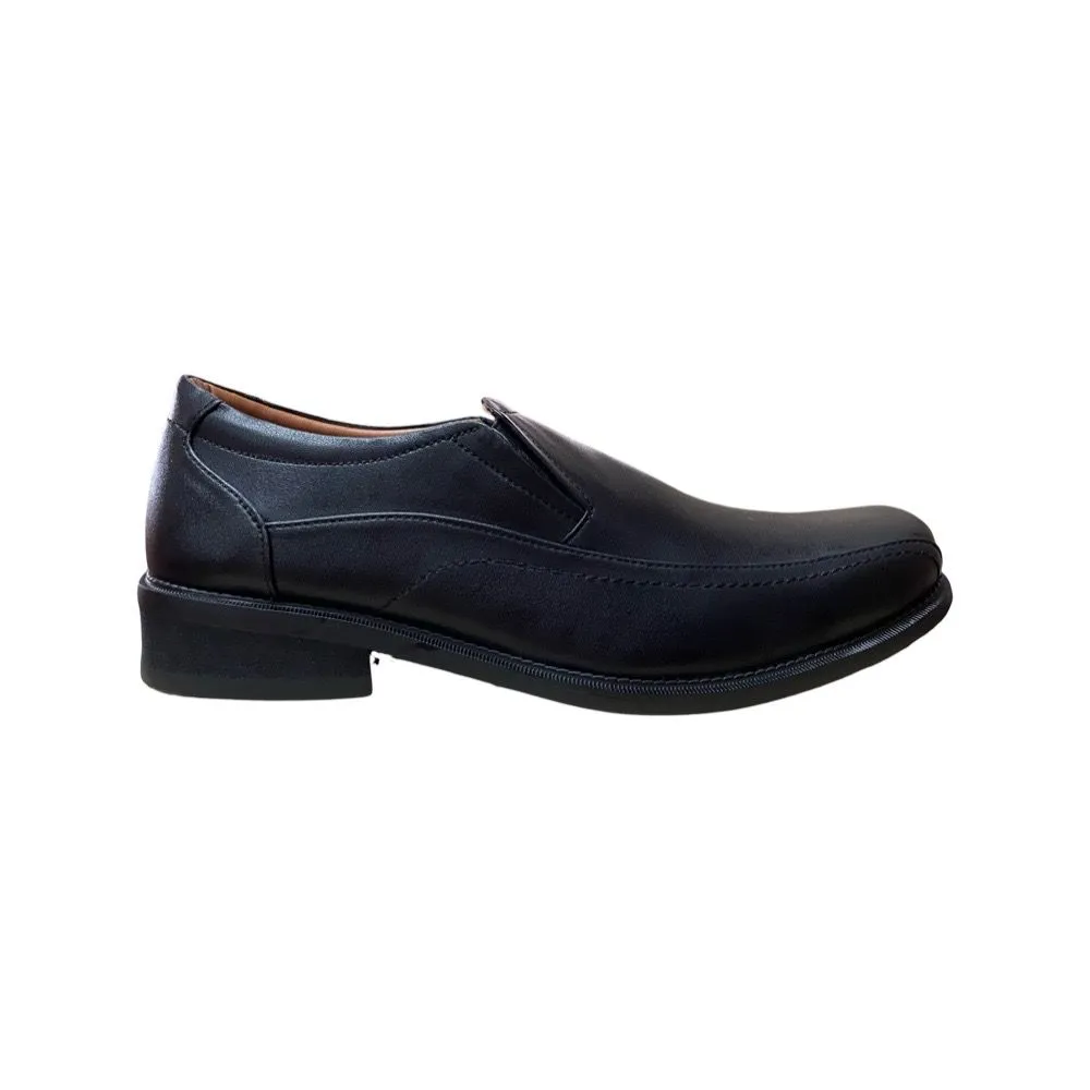 FREEWOOD SHOES leather biz shoe B5838101-black