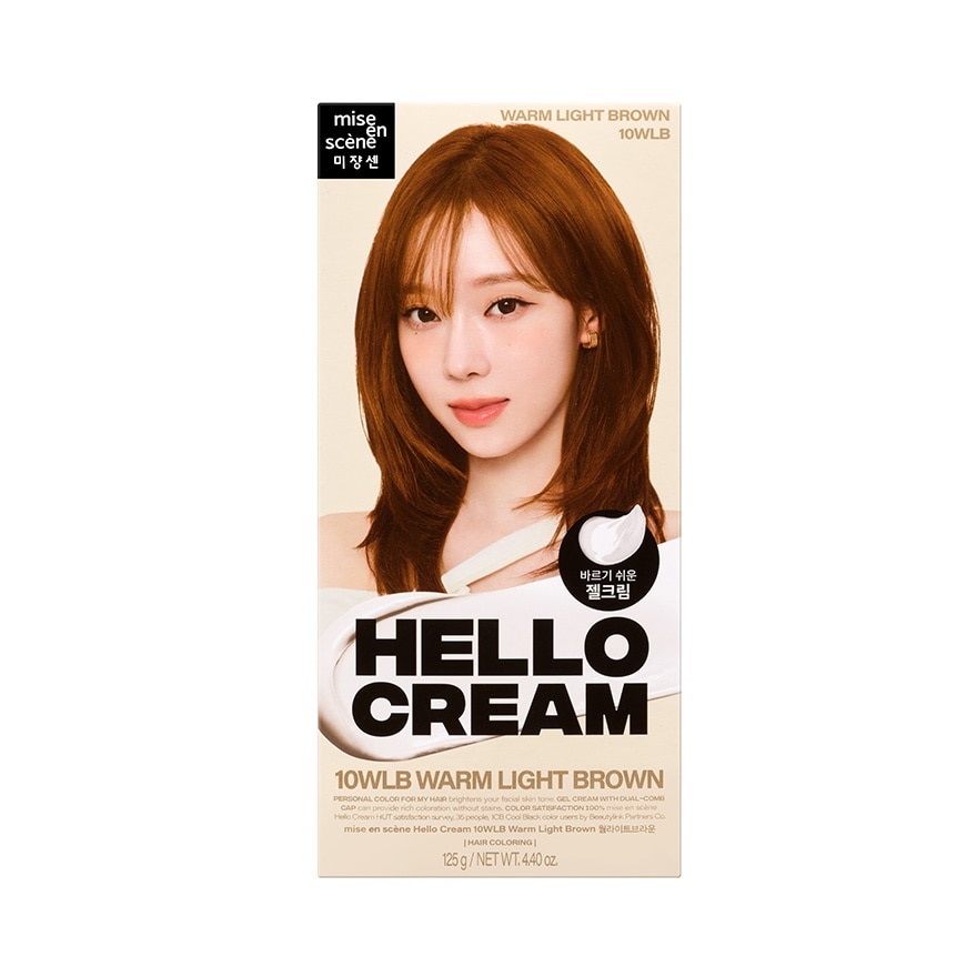 Mise En Scene Hello Cream 10WLB Warm Light Brown - Warm Light Brown
