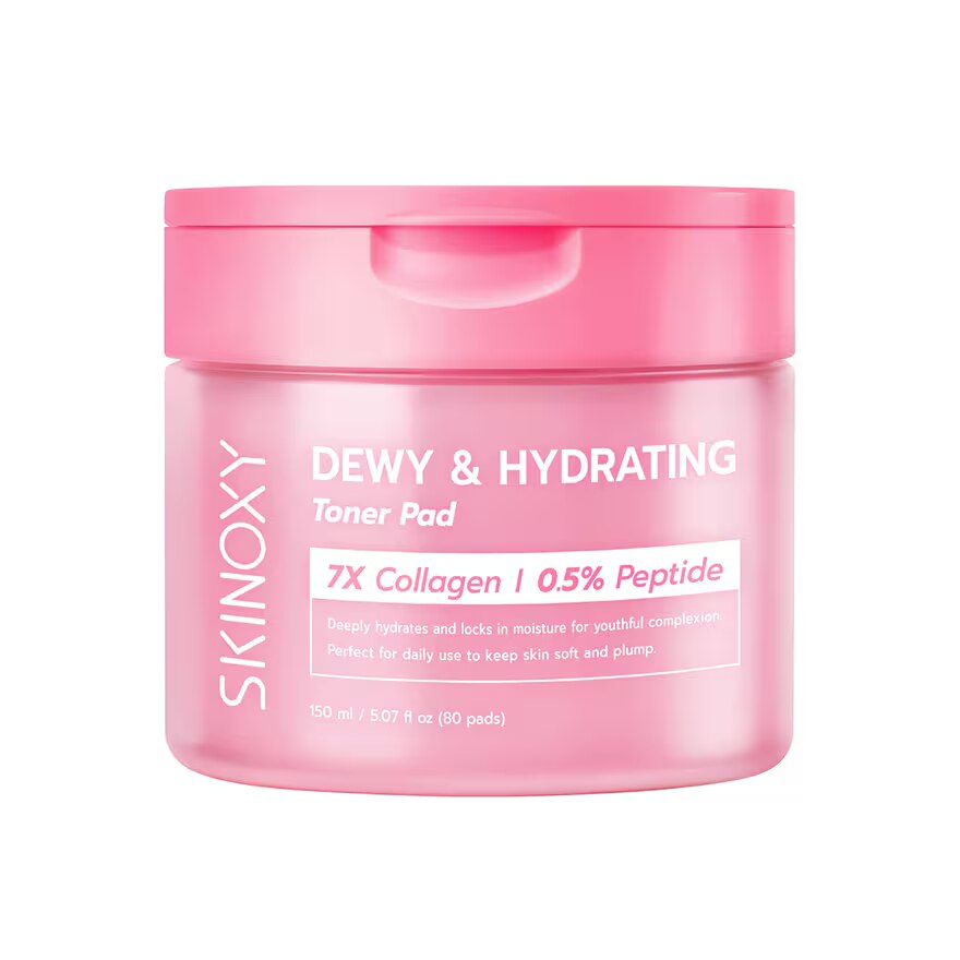 Skionxy Toner Pad Dewy  Hydrating 80'S - Pink