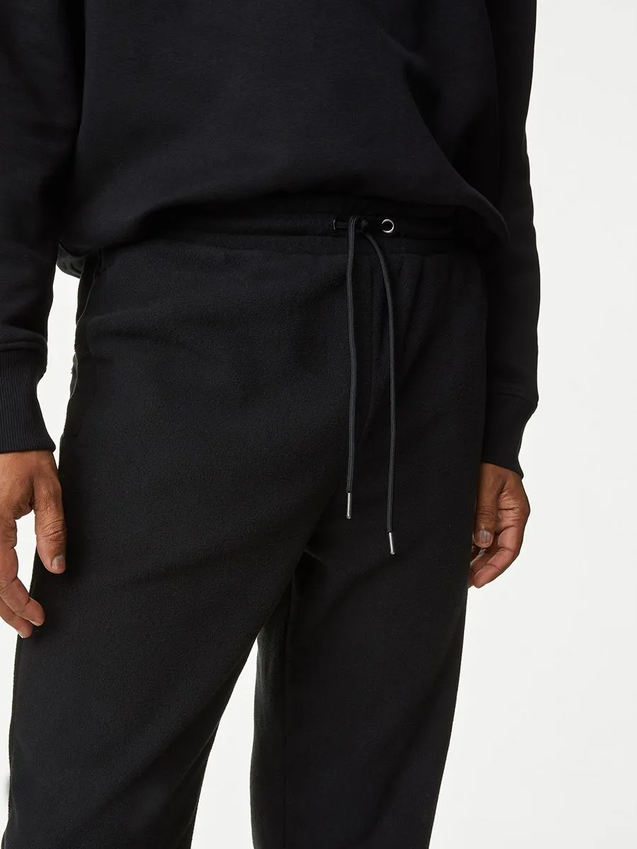 MARKS & SPENCER Men Fleece Straight Leg Joggers