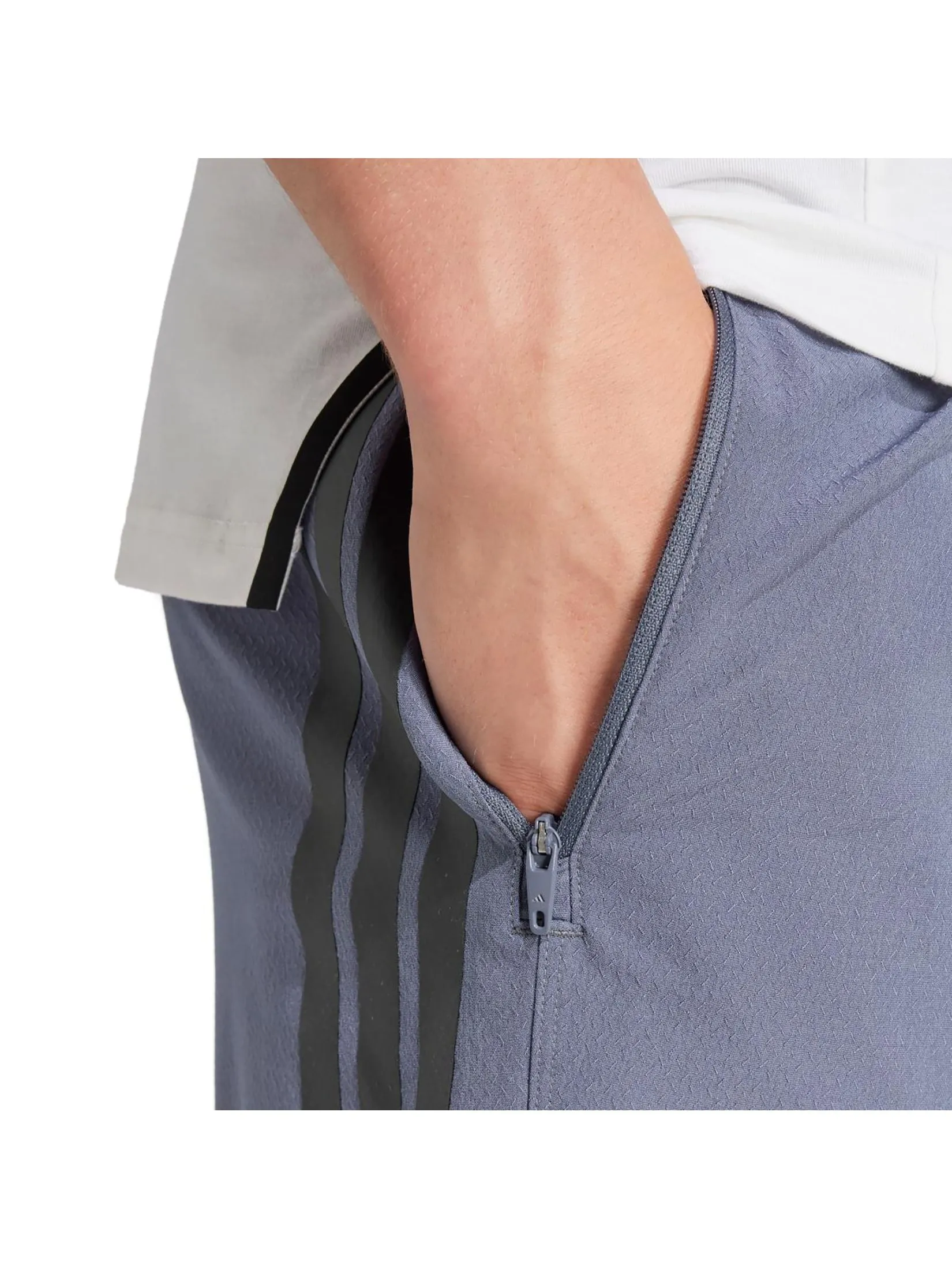 ADIDAS Men Shorts Power 3-Stripes Smoky Purple