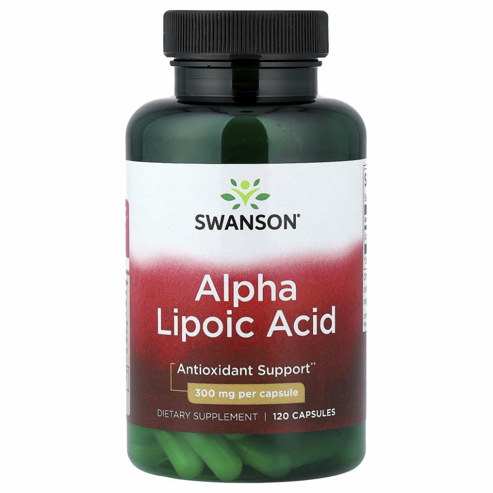 Swanson, Alpha Lipoic Acid, Antioxidant, 300 mg, 120 Capsules