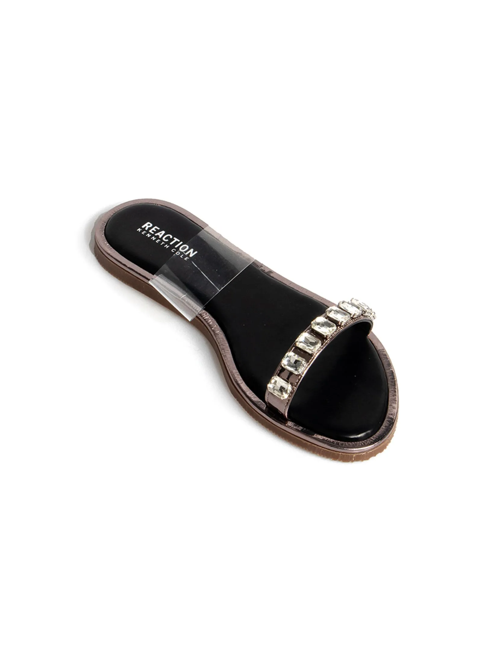 KENNETH COLE WOMEN SANDALS JAMILLIE DIAMOND / PEWTER