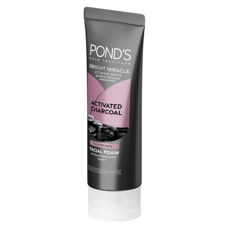 Pond'S Bright Miracle Ultimate Detox Activated Charcoal Facial Foam 90 G.