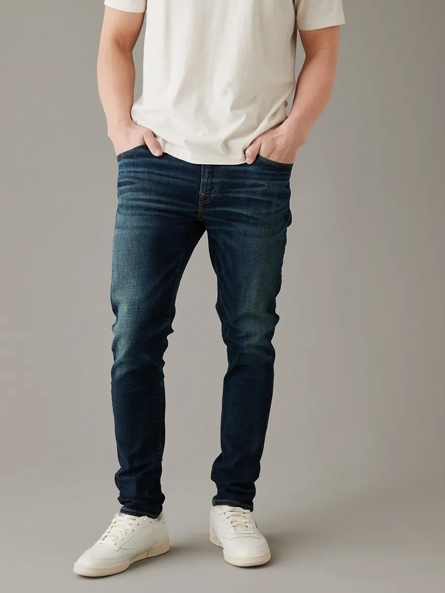 AMERICAN EAGLE MEN DARK CLEAN SLIM FIT 970 DARK INK