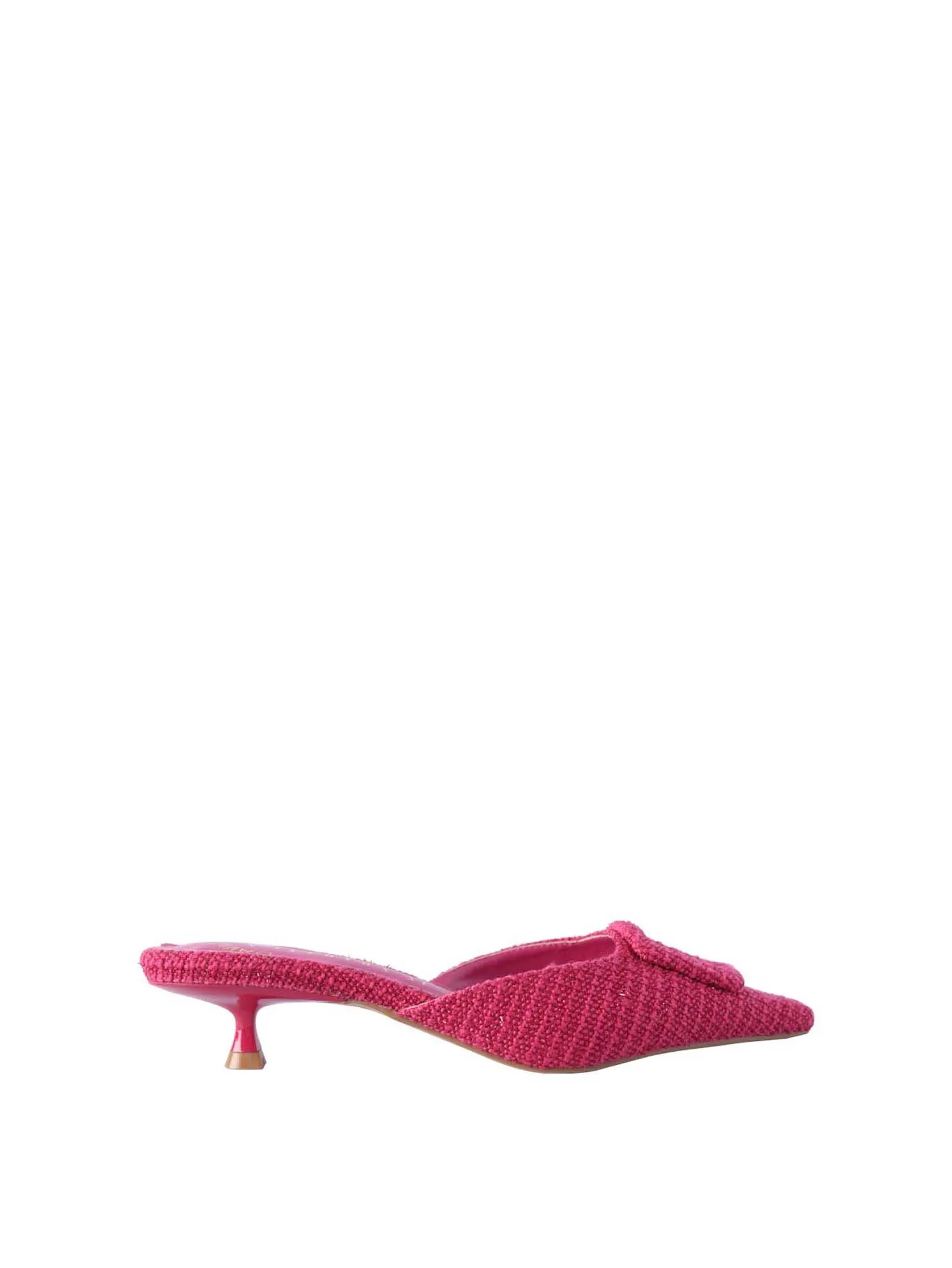 VILLAINS SF ELVA Women's Mule Heels FUCHSIA Size - 36 EU