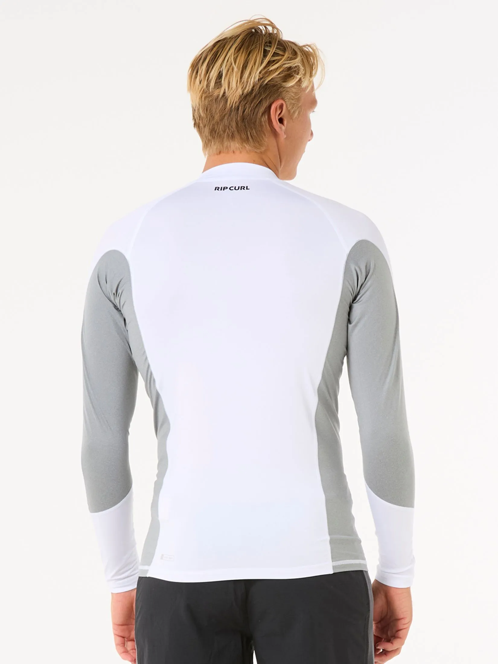 RIP CURL Men Wetsuit Waves UPF Perf L/S White
