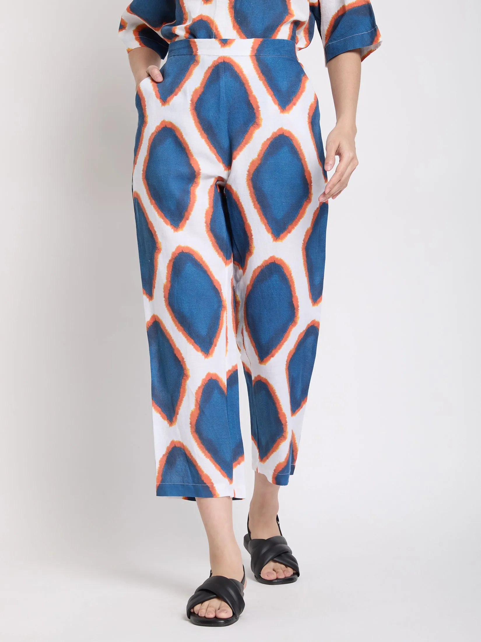 SIMPLICITY Women Straight Pants Print