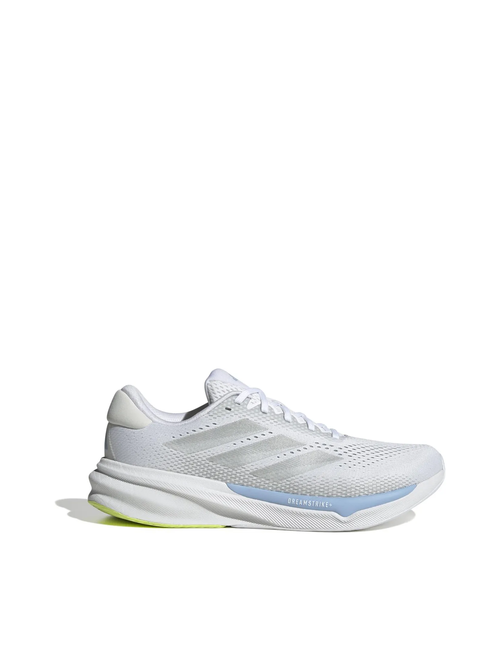 ADIDAS Men Running Shoes Supernova Stride 2 IH8654 Cloud White / Matte Silver / Glow Blue