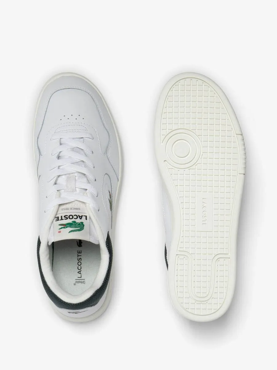 LACOSTE White Men’s Lineset Leather Trainers