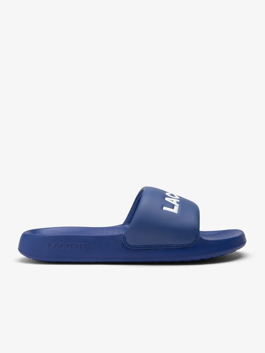 LACOSTE Blue Men’s Serve Slide 1.0 Fabric