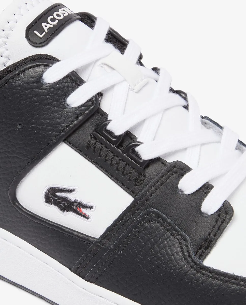 LACOSTE Men’s Court Cage Leather Sneakers Black