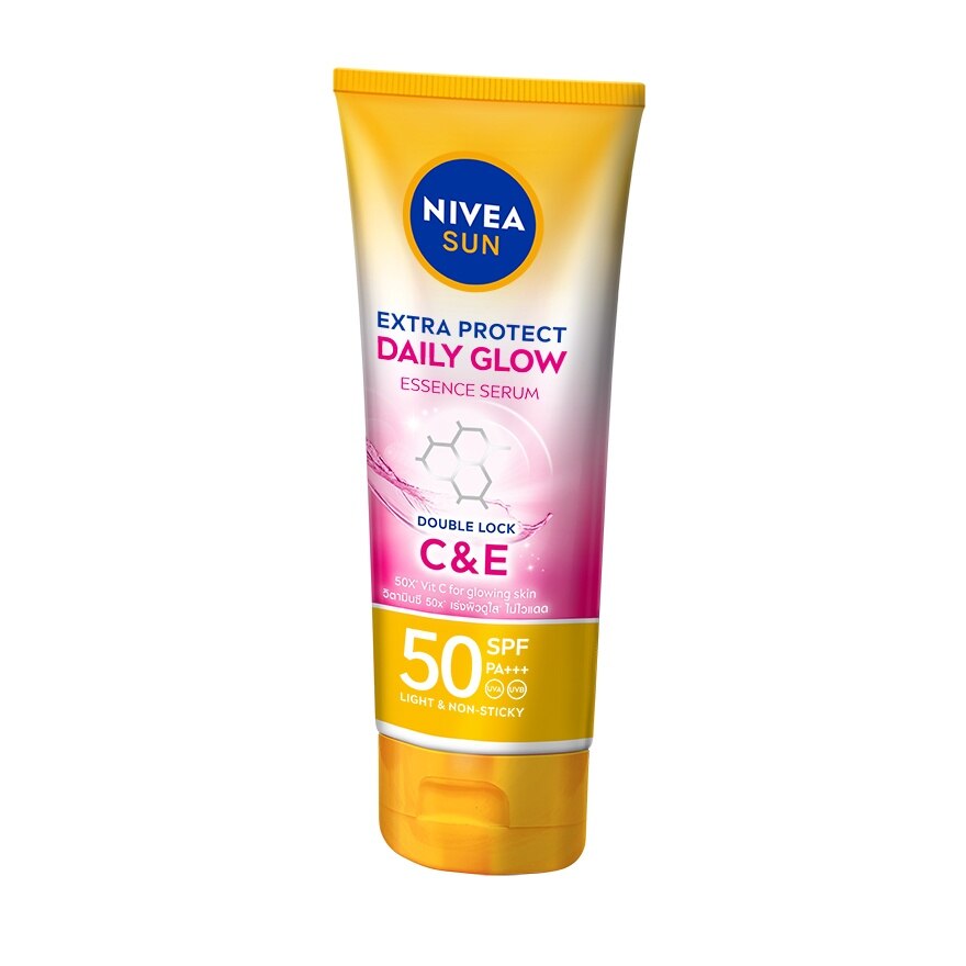 Nivea Sun Body Essence Serum Extra Protect Daily Glow SPF50 PA+++ 180 Ml.