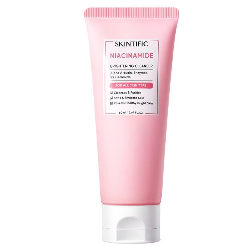 Skintific Niacinamide Brightening Cleanser 80 ml.
