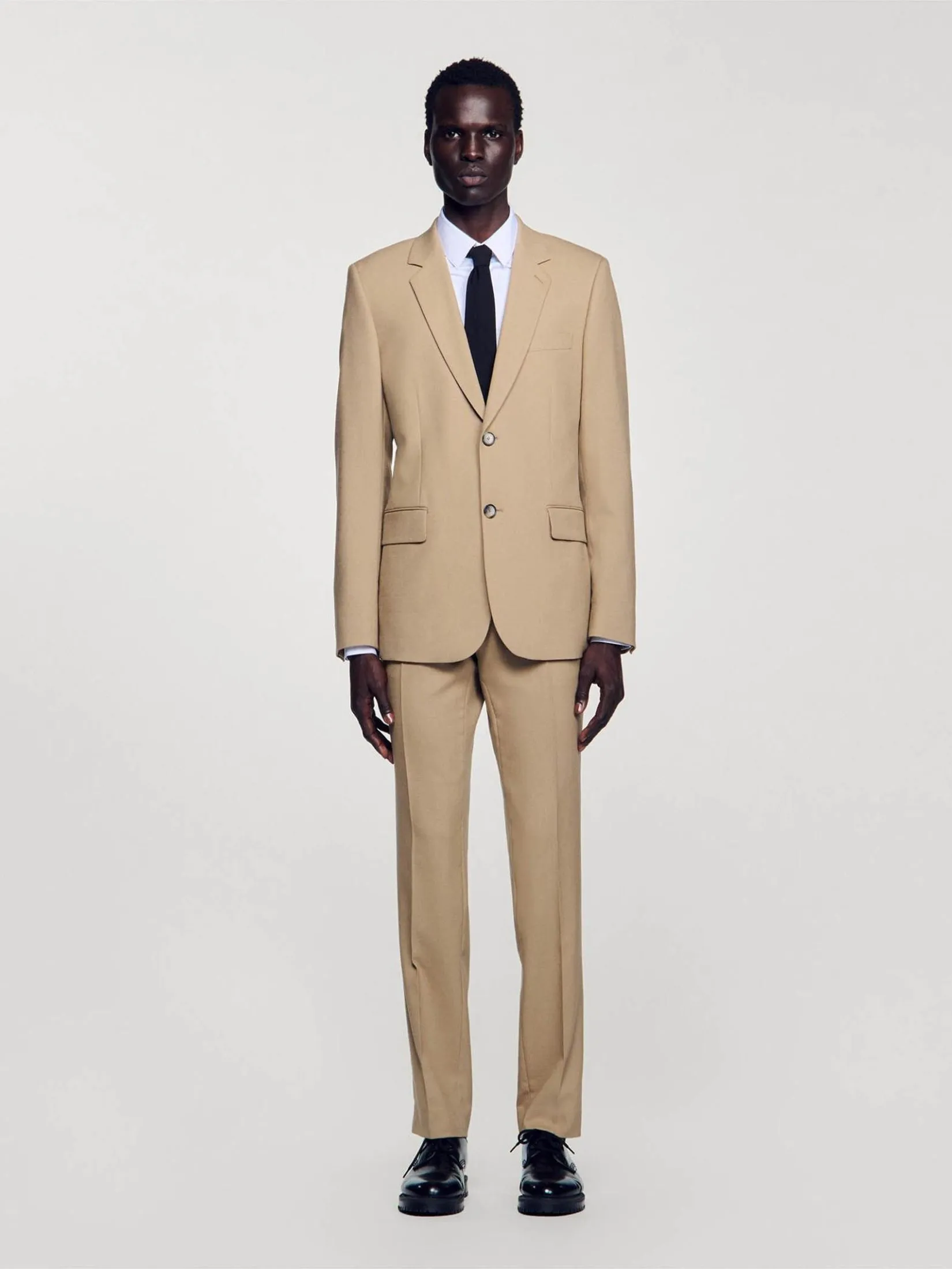 SANDRO Wool Suit Jacket