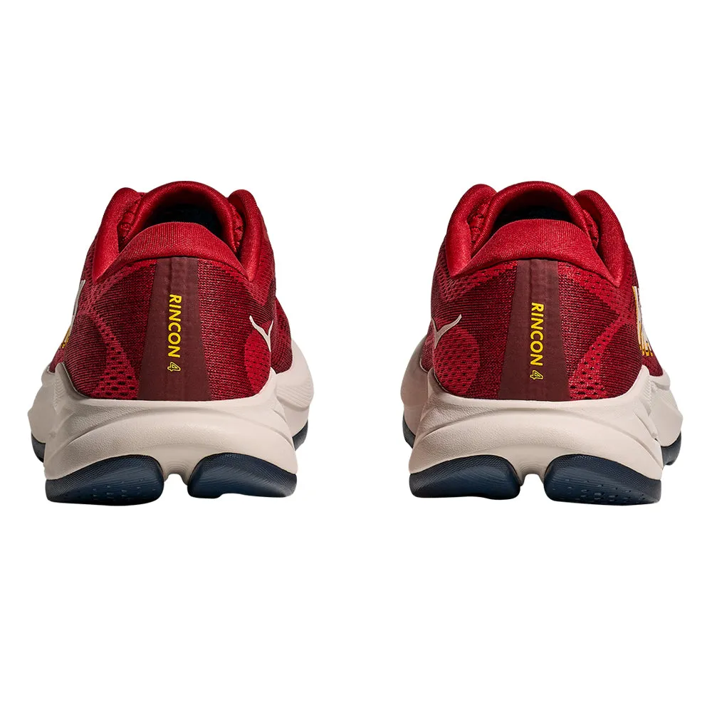 HOKA Rincon 4 Men Running Shoes Red - HO229SH134ELTH