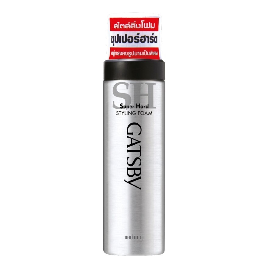 Gatsby Styling Foam Super Hard 185 G.