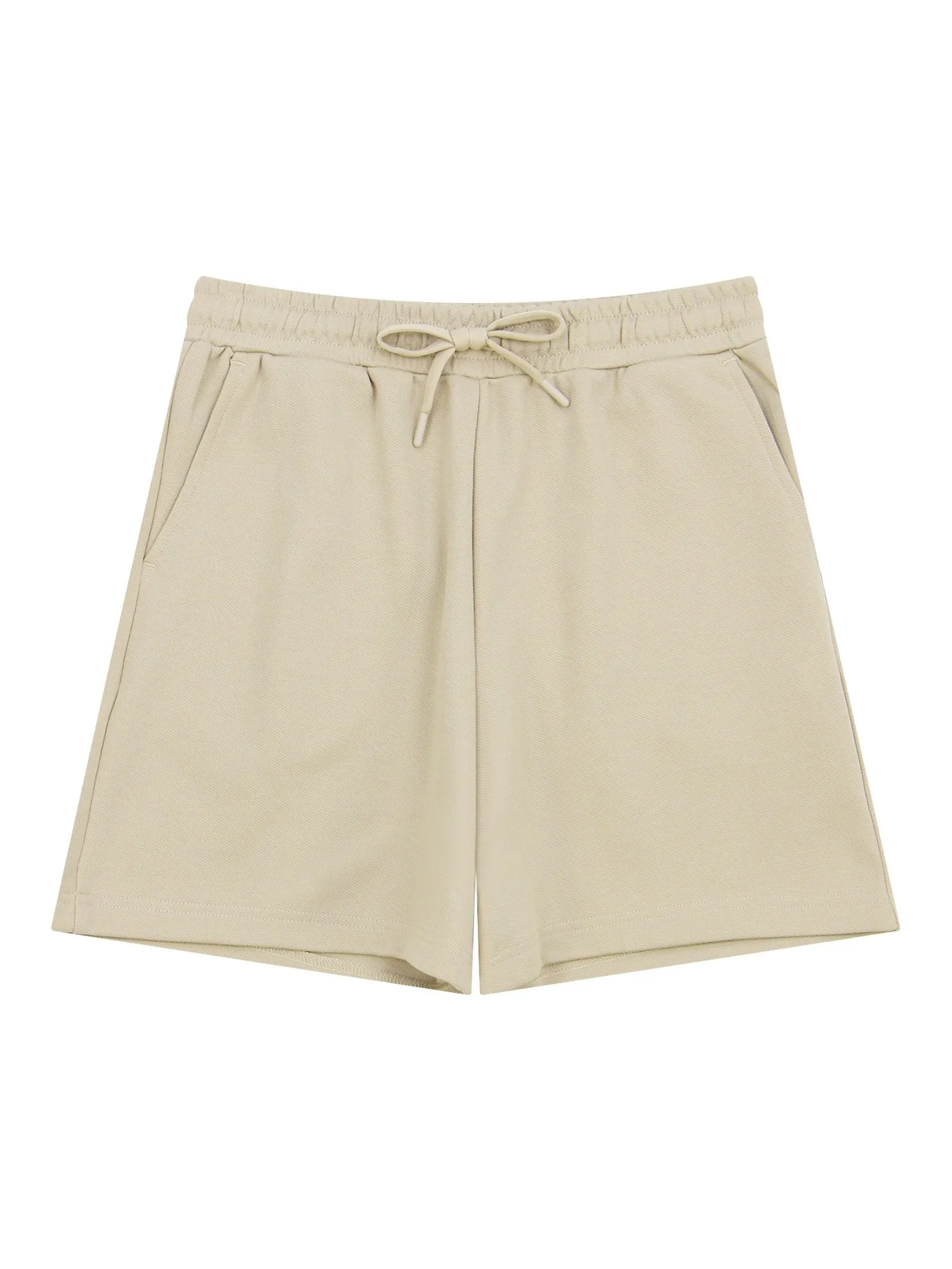 GIORDANO Women's Beau Monde Regular Knitted Shorts (Online Exclusive) Khaki Size - XL