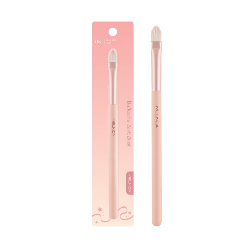 Meilinda Ballerina Basic Brush 1pcs. 08 Concealer Brush