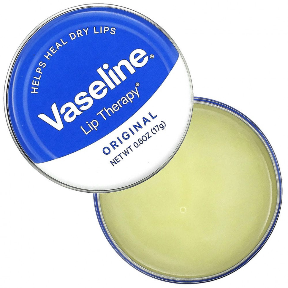 Vaseline, Lip Therapy, Original, 17 г (0,6 унции)