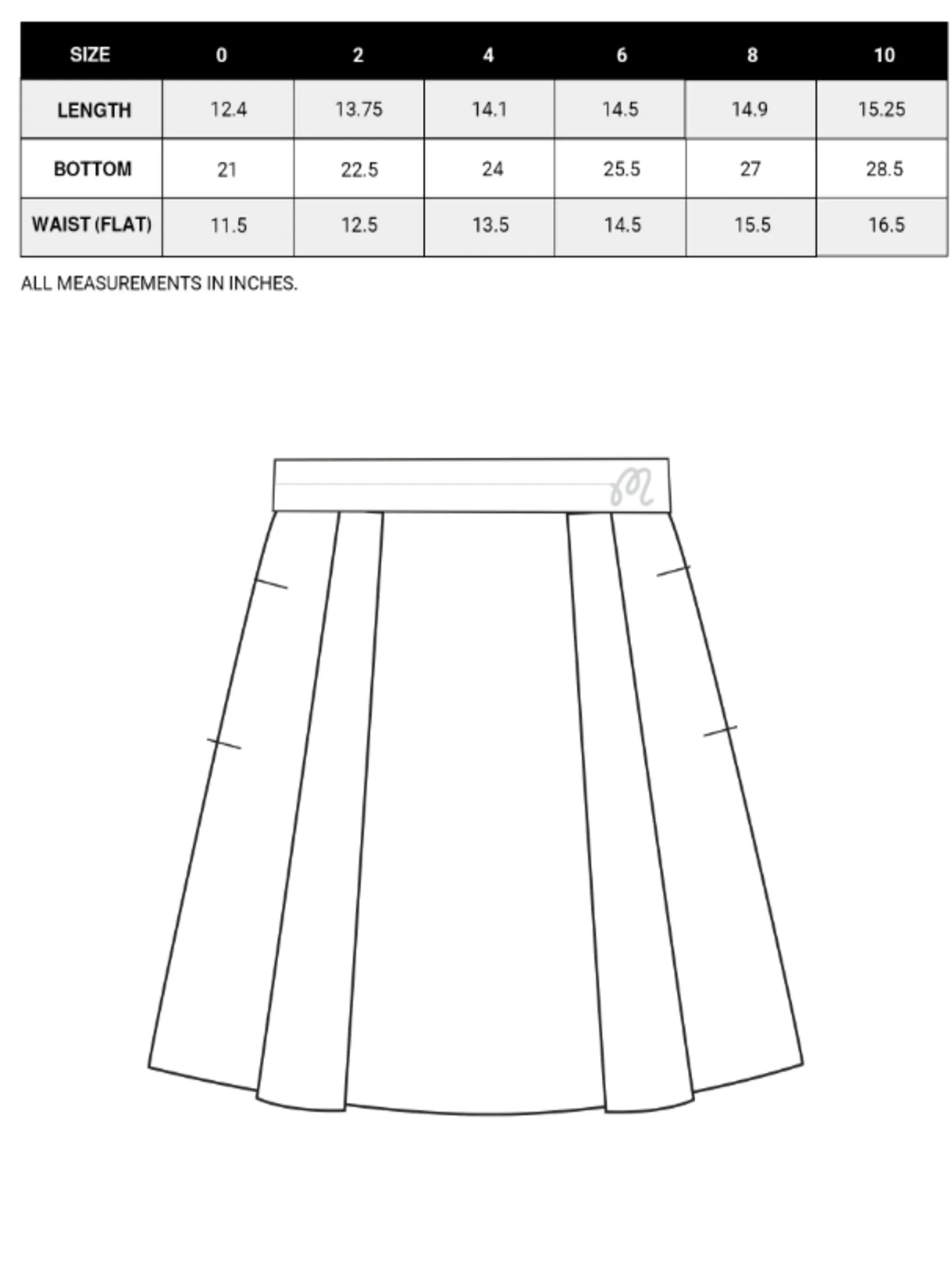 MALBON GOLF KATE SKIRT IN WHITE