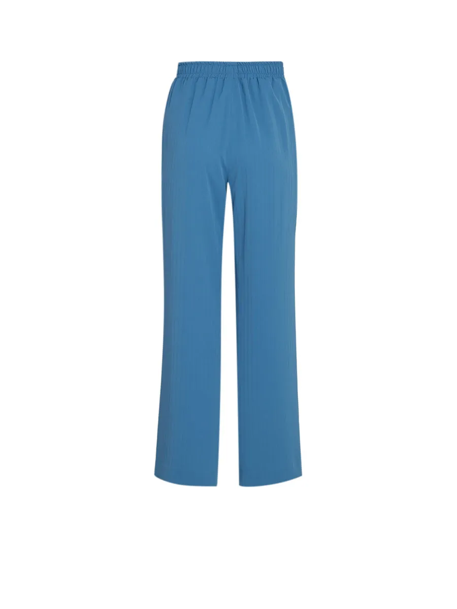 CRUISE BY CHRISTIANA Light Blue Texture Stripe Straight Pants No.CC97P1C6121