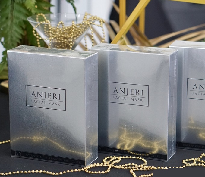 Омолаживающая тканевая маска Anjeri Silver (серебро) 1 или 10 шт