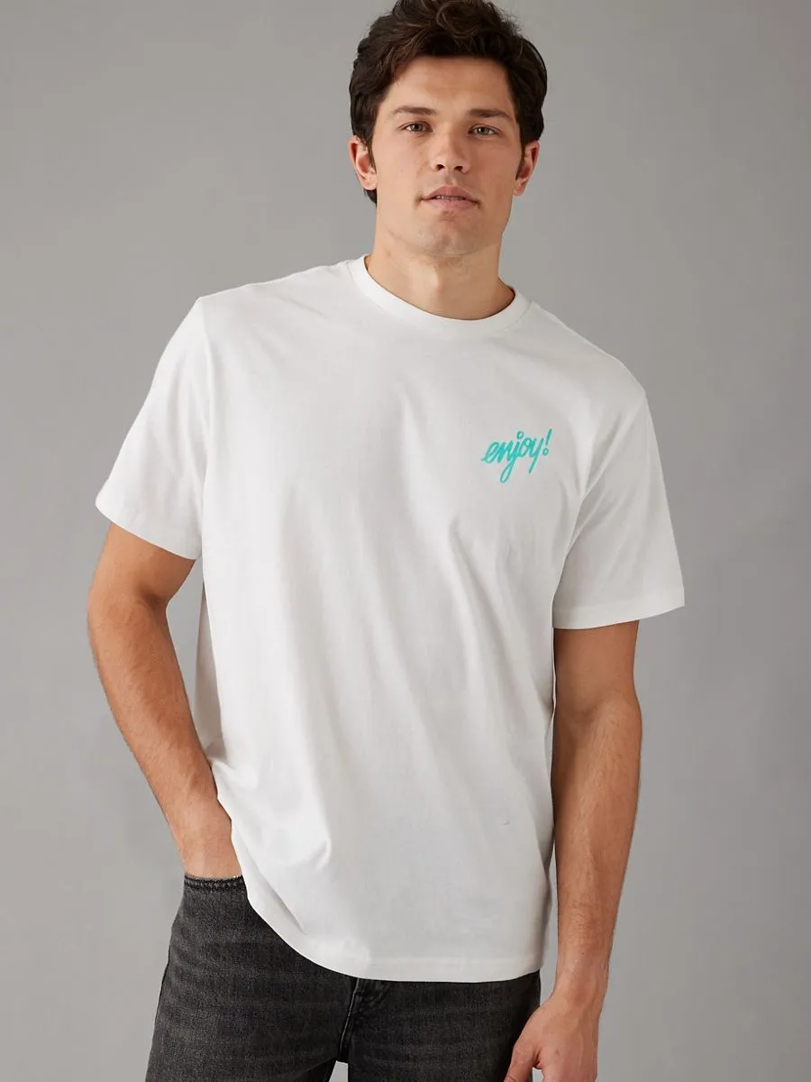 AMERICAN EAGLE MEN G SS 3RD PARTY COCA-COLA SET IN TEE- PC DYE + SERIOUSLY SOFT 106 CREAM