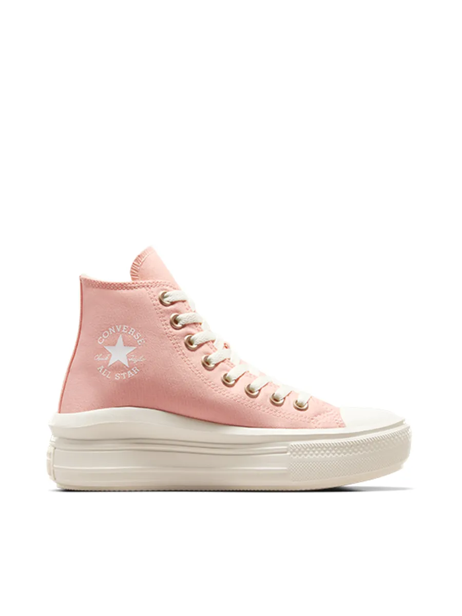 CONVERSE Women Sneakers Ctas Move Crafted 6 Hi Orange Size - 7 US