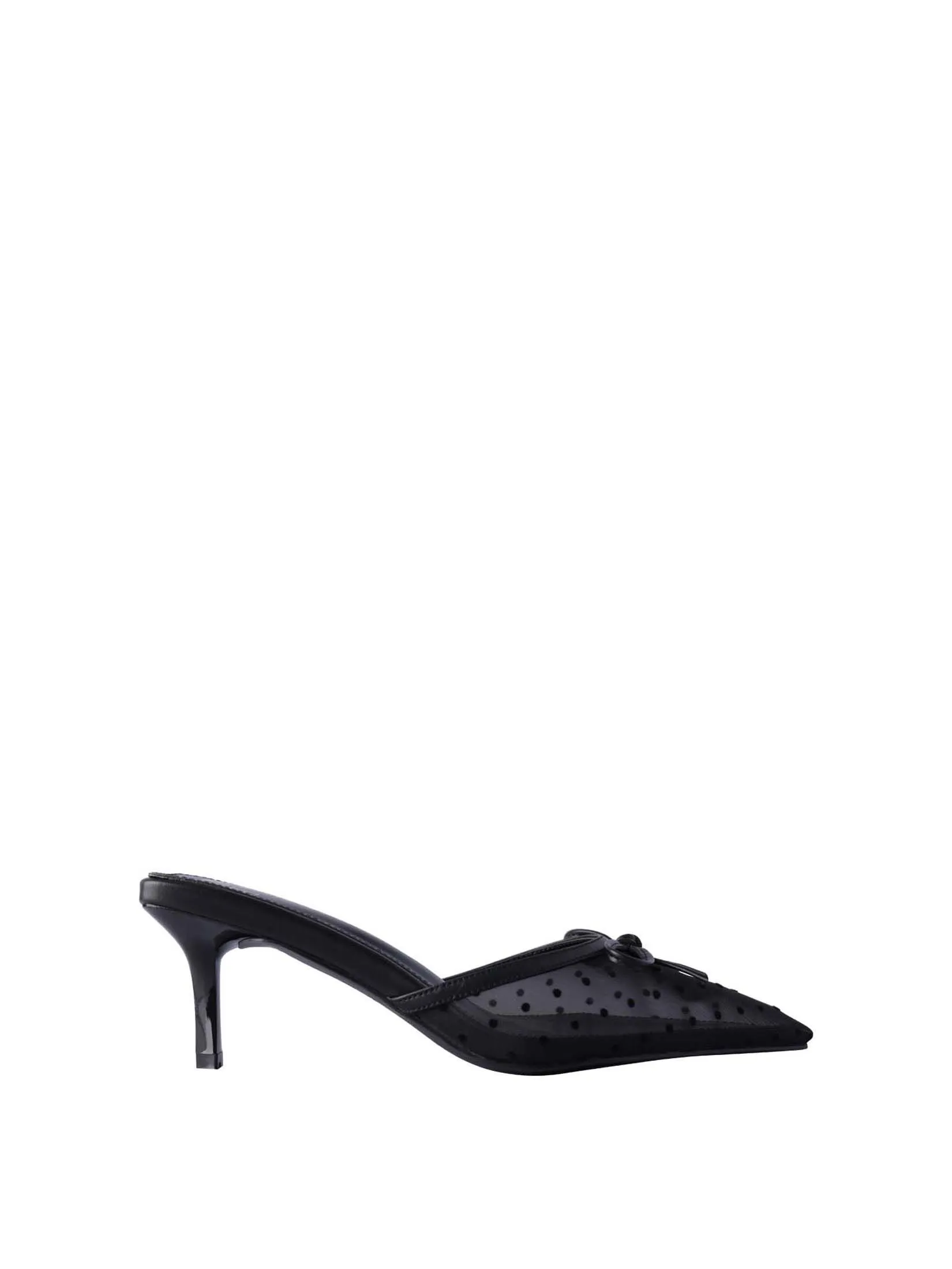 VILLAINS SF MILLY Women's Mule Heels BLACK