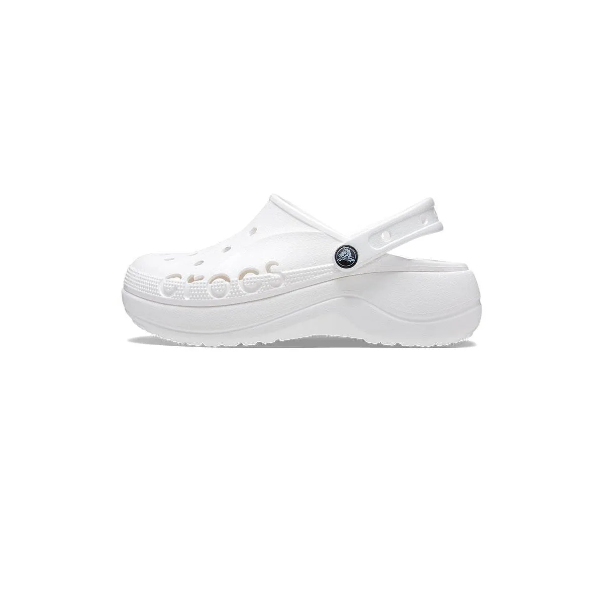 CROCS Baya Platform Clog Women Casual Shoes White - CR024SH025DDTH