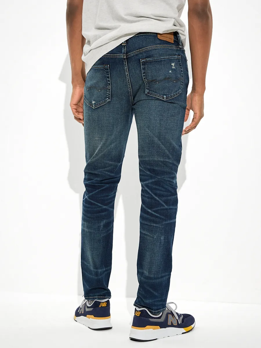 AMERICAN EAGLE DARK DESTROY SKINNY FIT 832 DARKEN DESTROY